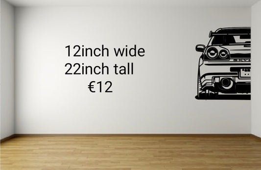 R34 wall sticker